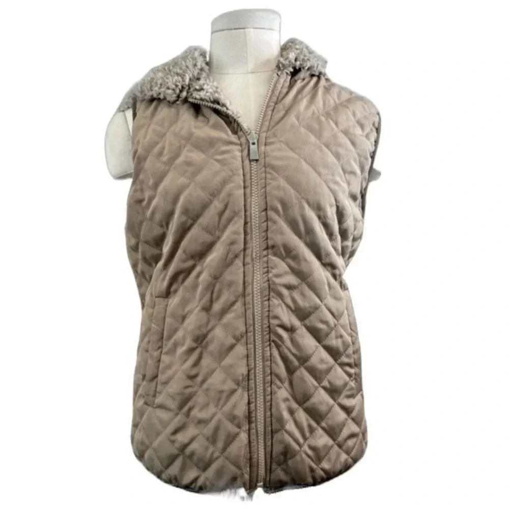 Coffee shop New York double face vest